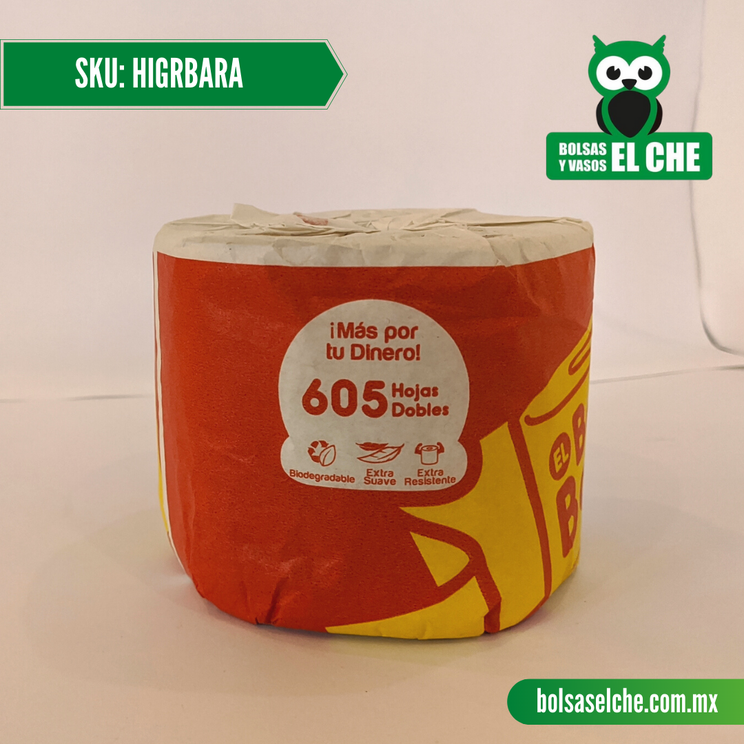 COD HIGRBARA PAPEL HIGIENICO EN ROLLO BARA Bolsas y Vasos El Che