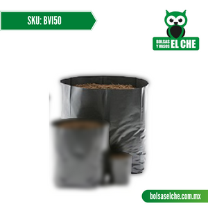 COD: BVI50 - BOLSAS PARA VIVERO - 50CM X 50CM - USO: PLANTAS GRANDES - CAPACIDAD 25 LITROS APROX - 13 BOLSAS X KILO - CALIBRE 600 - CONT. 1 KG