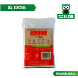 COD: BSNC2535 - BOLSA SUELTA NATURAL - 25CM X 35CM - CALIBRE 125 - CONT. 1 KG