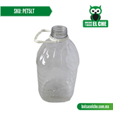 COD: PET5LT - GARRAFA - BOTELLA DE PET CAPACIDAD DE 5 LITROS - PAQUETE: 32 PZAS