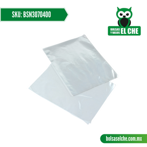 COD: BSN3070400 - EMPAQUE SUELTO  NATURAL TRANSPARENTE - 30CM X 70CM - CALIBRE 400 - CONT. 1 KG