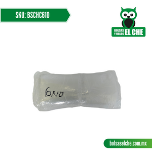 COD: BSCHC610 - BOLSA CHICA TRANSPARENTE - 6CM X 10CM - CONT. 1 KG