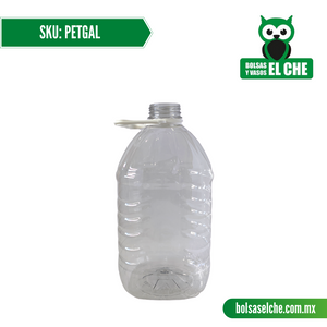 COD: PETGAL - GALON - BOTELLA DE PET CAPACIDAD DE 3.7 LITROS - PAQUETE: 45 PZAS