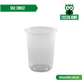 COD: EMN32 - ENVASE MN No. 32 TRANSPARENTE - MARCA SOLOCUP - PAQ. CON 25 PZAS.