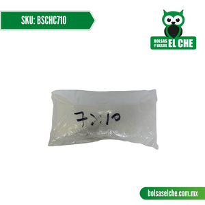 COD: BSCHC710 - BOLSA CHICA TRANSPARENTE - 7CM X 10CM - CONT. 1 KG