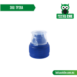 COD: TP28A - TAPA PARA BOTELLAS BOSTON DE 250ML - DIAMETRO 28MM - PAQUETE: 30 PZAS