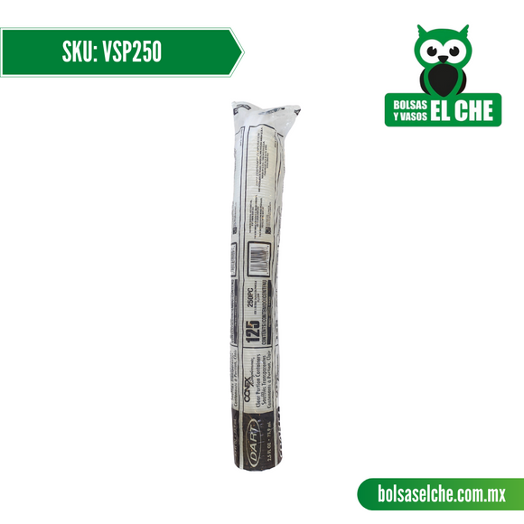 COD: VSP250 - VASO SOUFFLE DE 2.5 ONZAS - No. P-250 - PAQUETE: 125 PZAS