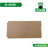 COD: CAPIZZMES - CAJA PARA PIZZA MEDIANO - DIAMETRO 14 PULGADAS - CARTON - COLOR CAFÉ