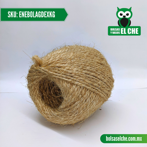 COD: ENEBOLAGDEXKG - BOLA DE LAZO PARA AMARRE - DE HENEQUEN - GRANDE - VENTA POR PIEZA