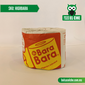 COD: HIGRBARA - PAPEL HIGIENICO EN ROLLO BARA