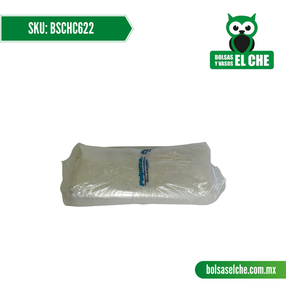 COD: BSCHC622 - BOLSA CHICA TRANSPARENTE - 6CM X 22CM - CONT. 1 KG