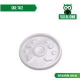 COD: T412 - TAPA LISA No. 412 - CONVERMEX - PAQUETE: 50 PZAS