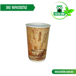 COD: VAPA12OZTAZ - VASO PAPEL 12 OZ BEBIDA CALIENTE TAZA