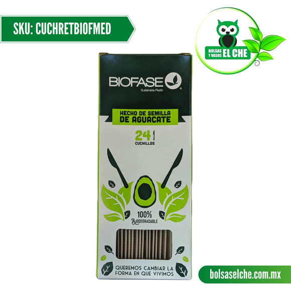 COD:CUCHRETBIOFMED - CUCHILLO RETAIL MEDIANO BIODEGRADABLE