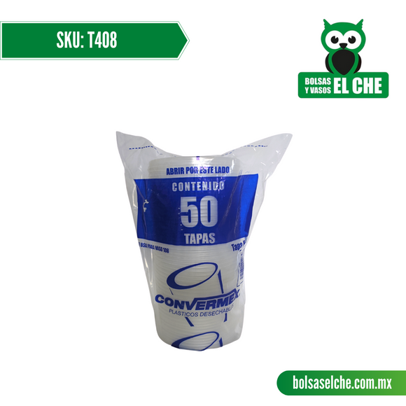 COD: T408 - TAPA No. 408 - CONVERMEX - PAQUETE: 50 PZAS