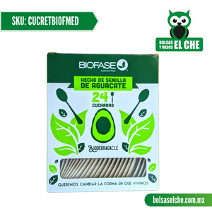 COD:CUCRETBIOFMED - CUCHARA RETAIL MEDIANO BIODEGRADABLE