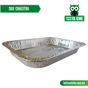 COD: CHAEXTRA - CHAROLA EXTRALARGA DE ALUMINIO - SE VENDE POR PIEZA