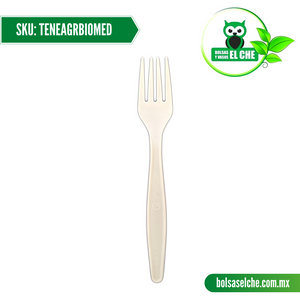 COD:TENEAGRBIOMED - TENEDOR A GRANEL MEDIANO BIODEGRADABLE