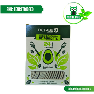 COD:TENRETBIOFED - TENEDOR RETAIL MEDIANO BIODEGRADABLE