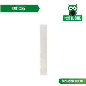 COD: C325 - CELOFAN 3 CM X 25 CM - PAQ. CON 100 PZAS