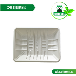 COD: BIOCHAMED - CHAROLA BIODEGRADABLE - MEDIANA - PAQ. CON 200 PZAS.