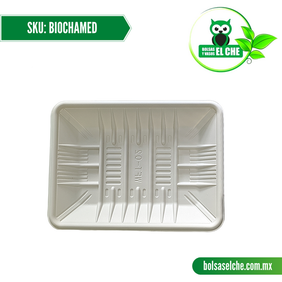 COD: BIOCHAMED - CHAROLA BIODEGRADABLE - MEDIANA - PAQ. CON 200 PZAS.