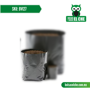 COD: BVI27 - BOLSAS PARA VIVERO - 27CM X 27CM - USO: PLANTAS MEDIANAS - CAPACIDAD 4 LITROS APROX - 57 BOLSAS X KILO - CALIBRE 400 - CONT. 1 KG