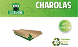 COD: CH15-5-3.5 - CHAROLA No. 6 MEDIDAS: 15CM LARGO X 5CM ANCHO X 3.5CM ALTO - ECOLOGICO - PAQ. CON 25 PZS